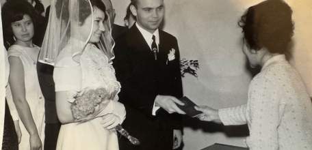 Вчера в районном ЗАГСе искрила и сверкала Изумрудная свадьба супругов Медведевых Владимира Ефимовича и Людмилы Михайловны!