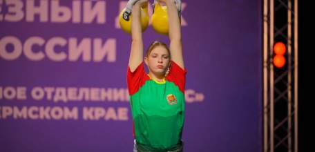 Ангелина Попова &mdash; бронзовый призёр первенства России по гиревому спорту!