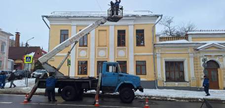 Официальный комментарий главы города Ельца о ситуации по скоплению снега