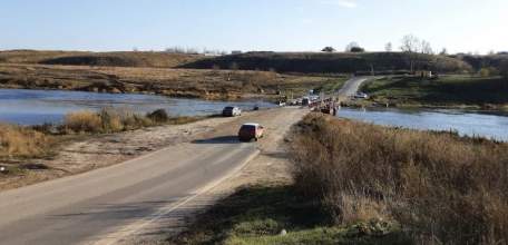 Понтонный мост через Дон в Замятино отведут на время паводка к одному из берегов