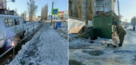В городе ведутся плодотворные работы по благоустройству