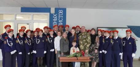 В школе №24 прошло торжественное мероприятие, посвященное Дню памяти Семочкина Никиты Игоревича