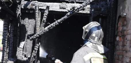 В Ельце горел жилой дом!