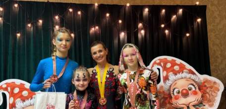 Высота взята! Поздравляем наших воздушных гимнасток с победой в Москве!