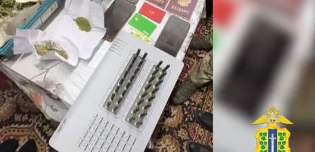 В доме супружеской пары в Измалковском округе силовики обнаружили устройство для обмана граждан и марихуану