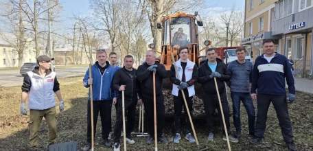 Благодарим всех, кто принял участие в субботнике!