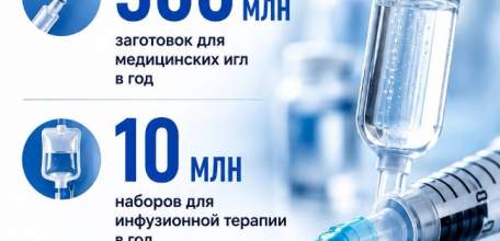 Иглы, которые используют в больницах по всей стране, будут делать в Липецкой области