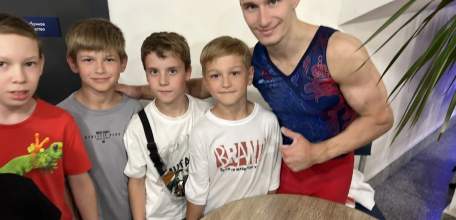 Спортсмены из Ельца побывали на чемпионате России по спортивной гимнастике