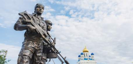 Игорь Артамонов: &laquo;Сегодня в Ельце, в день 880-летия города, мы открыли памятник участникам специальной военной операции&raquo;
