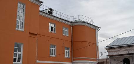 В школе №15 на улице Мира продолжается капитальный ремонт