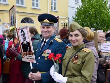 «Мы из Ельца». Парад Победы и мероприятия, посвящённые 75-ой годовщине Победы в ВОВ